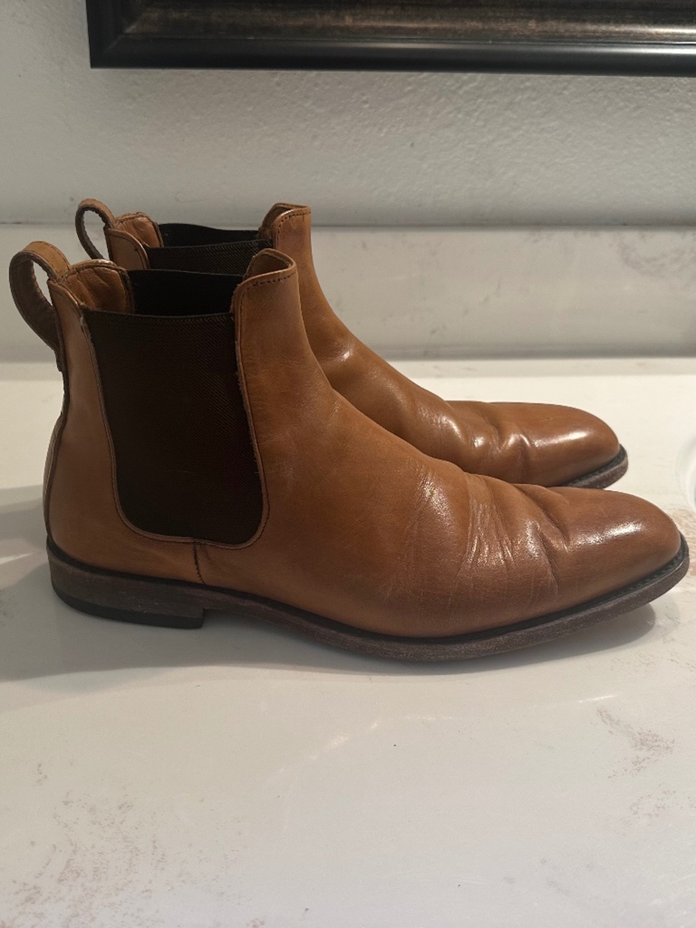 Allen Edmonds Chelsea boots 10d brown men’s Liverpool